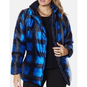 IMAN Global Chic Belted Puffer